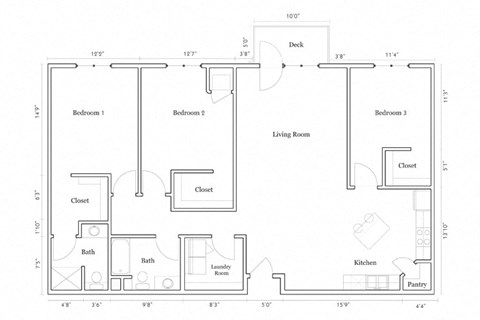 2130 S 12th St 1-3 Beds Apartment for Rent - Photo Gallery 31